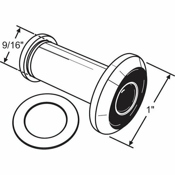 Strybuc Door Viewer 180 Degrees 19-215CP